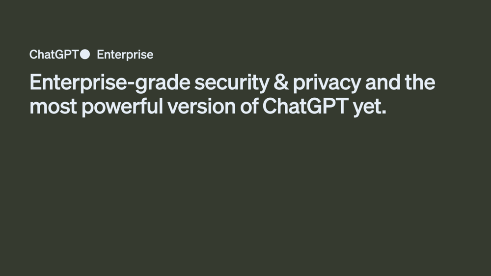 Introducing Chatgpt Enterprise