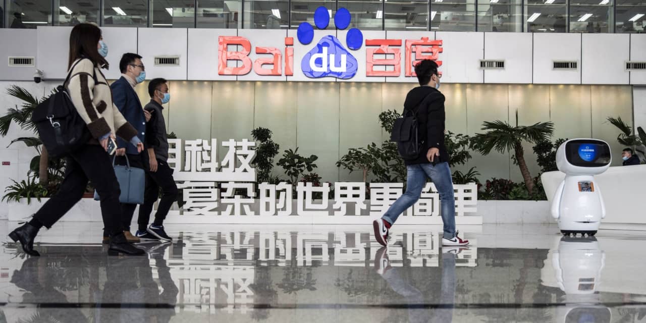 Baidu Stock Rises Above Earnings. Ai Is Making Money.